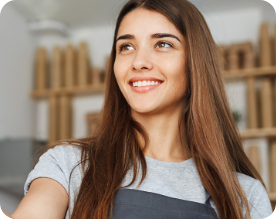 smiling woman